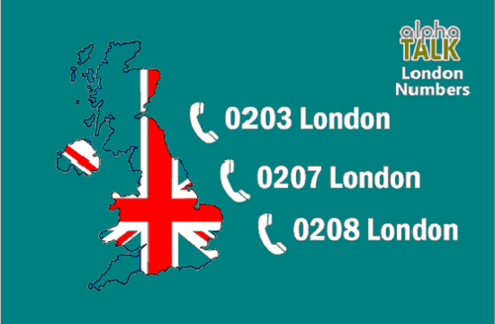 Alphatalk London Numbers, 0203, 0207, 0208