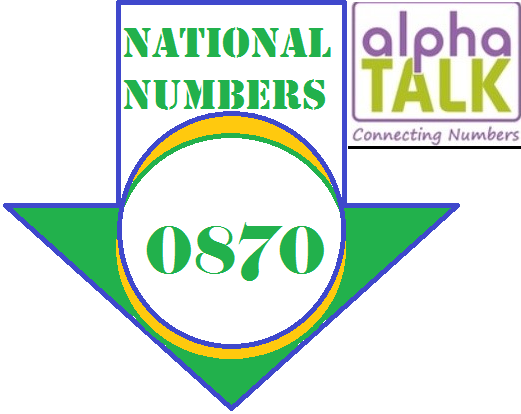0870 numbers, National Numbers